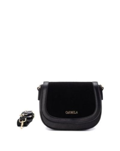 Дамска черна чанта CARMELA