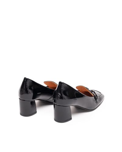 Дамски черни обувки лак DFC RELAX