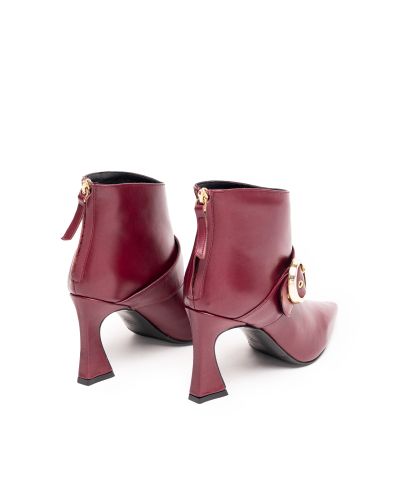 Дамски кожени боти бордо ALBANO