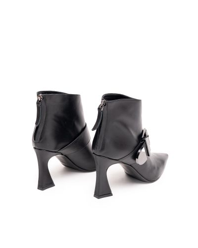 Дамски черни кожени боти ALBANO