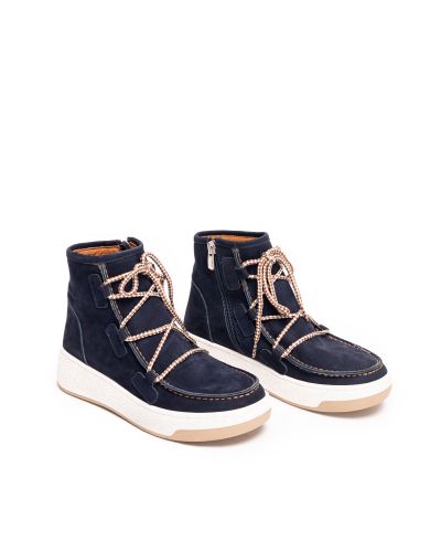 Дамски тъмносини боти SAFE STEP