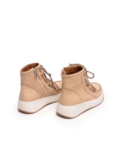 Дамски бежови боти SAFE STEP