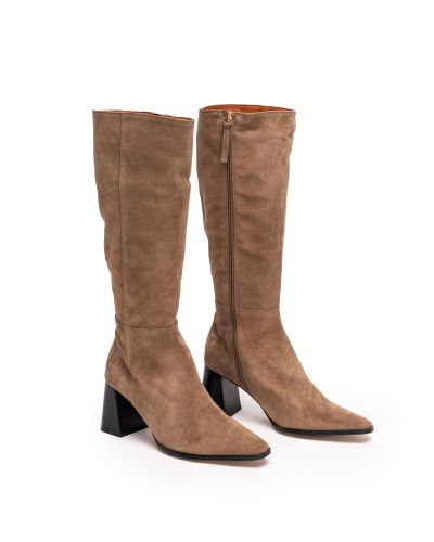 Дамски велурени ботуши ANGEL ALARCON