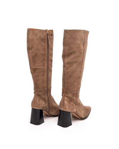 Дамски велурени ботуши ANGEL ALARCON