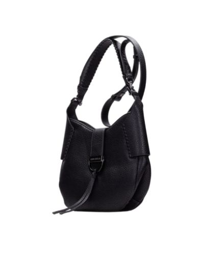 Дамска черна чанта HISPANITAS