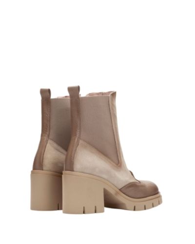 Дамски бежови боти HISPANITAS