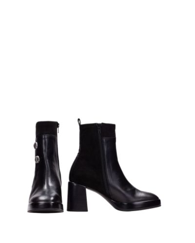 Дамски черни боти HISPANITAS