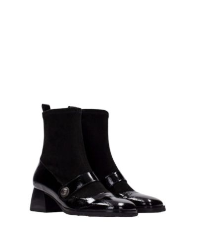 Дамски черни боти HISPANITAS