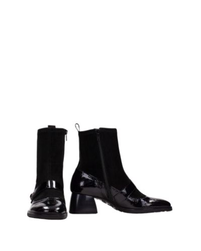 Дамски черни боти HISPANITAS