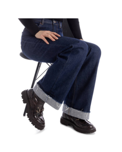 Дамски тъмнокафяви боти CARMELA