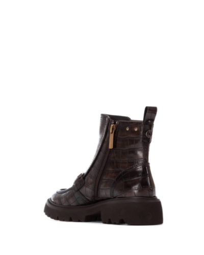 Дамски тъмнокафяви боти CARMELA