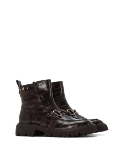 Дамски тъмнокафяви боти CARMELA