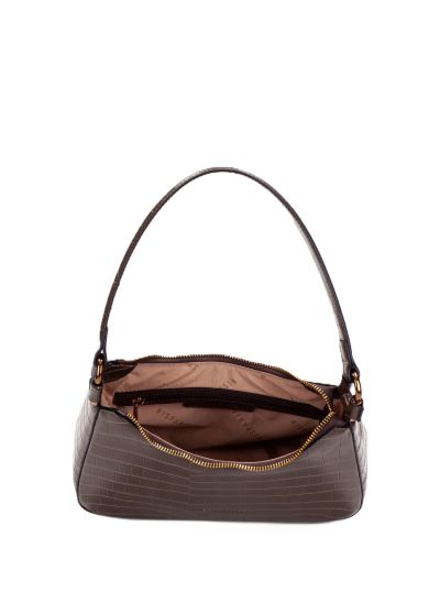 Дамска тъмнокафява чанта HISPANITAS