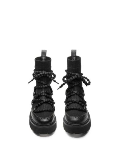 Дамски черни боти CULT