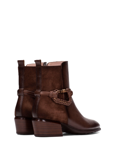 Дамски кафяви боти HISPANITAS