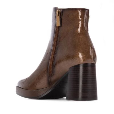 Дамски елегантни кафяви боти CARMELA