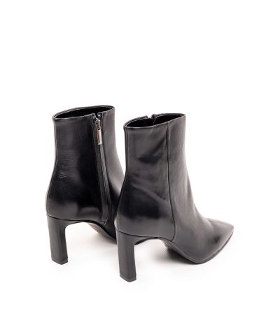 Дамски черни кожени боти BIANCA DI