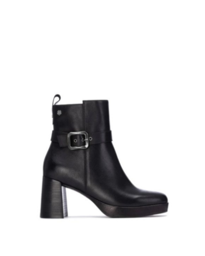 Дамски елегантни кожени боти CARMELA