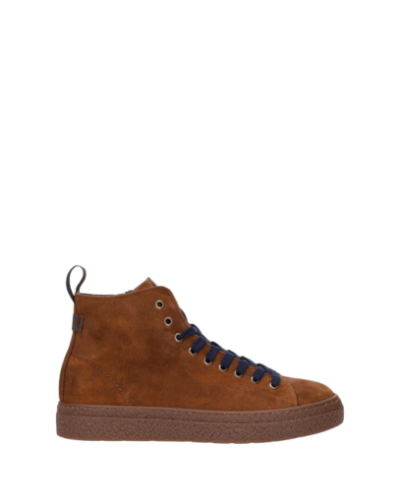  Мъжки кафяви велурени боти KEBO