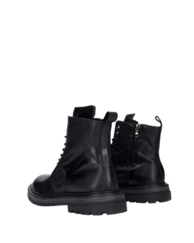 Мъжки черни кожени боти KEBO